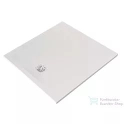   Kludi TERRA 100x90 cm-es RAKSOLID zuhanytálca szifon nélkül, matt fehér 09DW0853