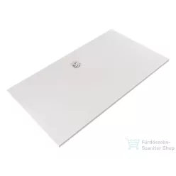   Kludi TERRA 170x90 cm-es RAKSOLID zuhanytálca szifon nélkül, matt fehér 09DW2253