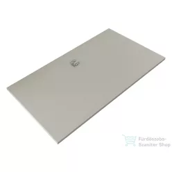   Kludi TERRA 170x90 cm-es RAKSOLID zuhanytálca szifon nélkül, matt világosszürke 09DW22O2