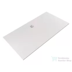   Kludi TERRA 180x90 cm-es RAKSOLID zuhanytálca szifon nélkül, matt fehér 09DW2353