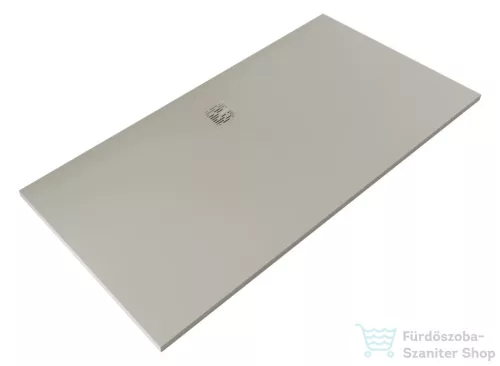 Kludi TERRA 180x90 cm-es RAKSOLID zuhanytálca szifon nélkül, matt világosszürke 09DW23O2