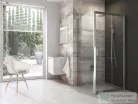 Ravak BLIX BLDP2+BLPS 110x80 cm-es tolóajtós zuhanykabin,króm/átlátszó 0PVD0C00Z1SET110BLPS80