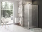 Ravak BLIX BLDP2+BLPS 120x90 cm-es tolóajtós zuhanykabin,króm/grape 0PVG0C00ZGSET120BLPS90