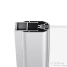 Ravak CHROME CSD2-110 110 cm-es nyílóajtó fix résszel,Szatén+Transparent 0QVDCU00Z1