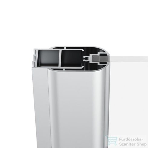 Ravak CHROME CSD2-120 120 cm-es nyílóajtó fix résszel,Szatén+Transparent 0QVGCU00Z1