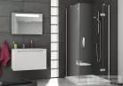 Ravak SMARTLINE SMSD2-100 (B) jobbos 100 cm-es zuhanyajtó,króm+transparent 0SPABA00Z1