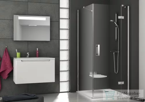 Ravak SMARTLINE SMSD2-100 (B) jobbos 100 cm-es zuhanyajtó,króm+transparent 0SPABA00Z1