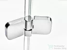 Ravak Brilliant BSD2 90 A 90 cm-es jobbos zuhanyajtó,króm/transparent 0UP7AA00Z1SET
