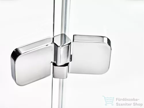 Ravak Brilliant BSD2 90 A 90 cm-es jobbos zuhanyajtó,króm/transparent 0UP7AA00Z1SET