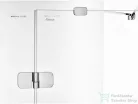 Ravak Brilliant BSD2 90 A 90 cm-es jobbos zuhanyajtó,króm/transparent 0UP7AA00Z1SET