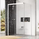 Ravak MATRIX MSDPS-120/80 B 120x80 cm-es balos tolóajtós zuhanykabin,Fehér+transparent 0WLG4100Z1