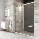 Ravak BLIX BLDP4 -140 140 cm-es tolóajtó,Króm+Transparent 0YVM0C00Z1