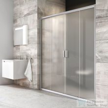   Ravak BLIX BLDP4 -160 160 cm-es tolóajtó,Szatén+Grape 0YVS0U00ZG