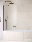 Radaway Idea PNJ II 60 kádparaván, szálcsiszolt fegyvermetál 10001060-92-01
