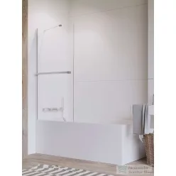   Radaway Idea PNJ II 90 kádparaván törölközőtartóval, króm 10001090-01-01W