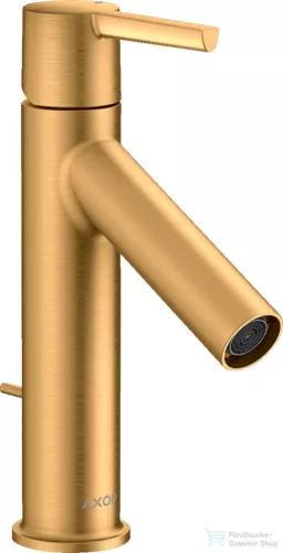 Hansgrohe AXOR STARCK 100 mosdó csaptelep automata leeresztővel, szálcsiszolt arany hatású 10001250