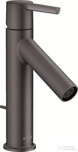 Hansgrohe AXOR STARCK 100 mosdó csaptelep automata leeresztővel, szálcsiszolt fekete króm 10001340