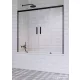 Radaway Idea Black PN DWD 150 kádparaván fekete 10004150-54-01