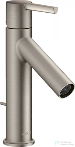 Hansgrohe AXOR STARCK hidegindításos mosdó csaptelep automata leeresztővel, rozsdamentes acél hatású 10007800