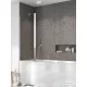 Radaway Nes PND II 110B balos kádparaván, króm 10009110-01-01L