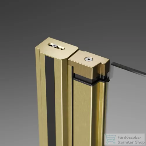 Radaway Nes PNJ I 60B balos kádparaván, szálcsiszolt arany 10011060-99-01L
