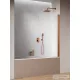 Radaway Nes PNJ I 90J jobbos kádparaván, szálcsiszolt réz 10011090-93-01R