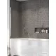 Radaway Nes  PNJ I 100B balos kádparaván, króm 10011100-01-01L