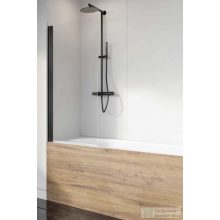   Radaway Nes Black PNJ I 100 kádparaván fekete balos 10011100-54-01L