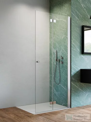 Radaway Nes Walk-in KDD-B 80 zuhanyfal, króm profil, jobbos 10024080-01-01R
