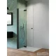 Radaway Nes Walk-in KDD-B 80 zuhanyfal, matt fekete profil, balos 10024080-54-01L