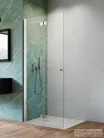 Radaway Nes Walk-in KDD-B 90 zuhanyfal, króm profil, balos 10024090-01-01L