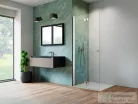 Radaway Nes Walk-in KDD-B 90 zuhanyfal, króm profil, balos 10024090-01-01L