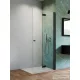 Radaway Nes Walk-in KDD-B 90 zuhanyfal, matt fekete profil, jobbos 10024090-54-01R
