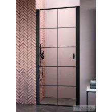   Radaway Nes Black DWJ I Factory 70 zuhanyajtó fekete balos 10026070-54-55L