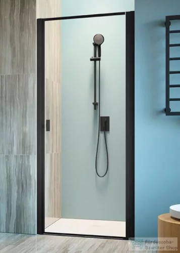 Radaway Nes Black DWJ I Frame 90 zuhanyajtó fekete jobbos 10026090-54-56R