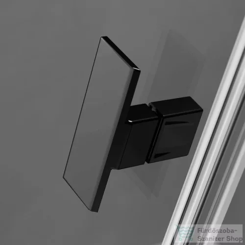 Radaway Nes Black DWJ I 100 zuhanyajtó fekete balos 10026100-54-01L