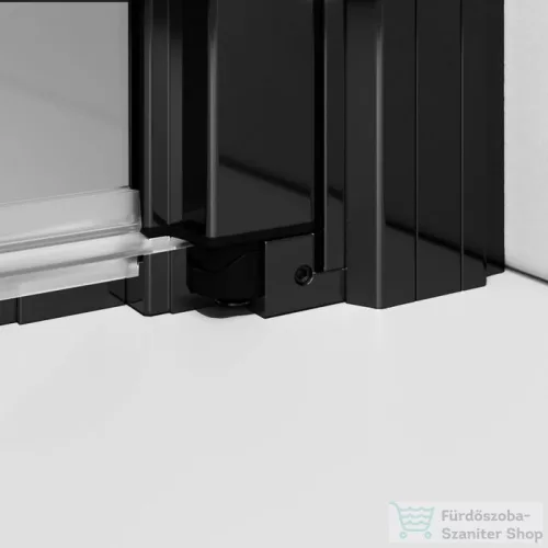 Radaway Nes Black DWJ I Factory 100 zuhanyajtó fekete balos 10026100-54-55L