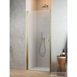   Radaway Nes Brushed Gold DWJ-I 100 zuhanyajtó, szálcsiszolt arany profil, balos 10026100-99-01L