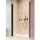 Radaway Nes Black DWD I 120 zuhanyajtó fekete 10027120-54-01