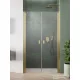 Radaway Nes Brushed Gold DWD-I 120 zuhanyajtó, szálcsiszolt arany profil, 10027120-99-01