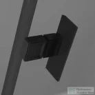 Radaway Nes DWS 110 zuhanyfal, matt fekete profil, jobbos 10028110-54-01R