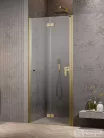Radaway Nes Brushed Gold DWB 70 zuhanyajtó, szálcsiszolt arany profil, balos 10029070-99-01L