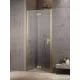 Radaway Nes Brushed Gold DWB 80 zuhanyajtó, szálcsiszolt arany profil, balos 10029080-99-01L