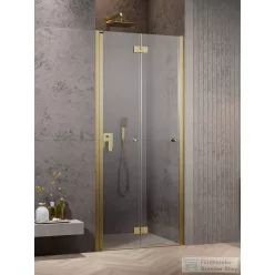   Radaway Nes Brushed Gold DWB 80 zuhanyajtó, szálcsiszolt arany profil, jobbos 10029080-99-01R