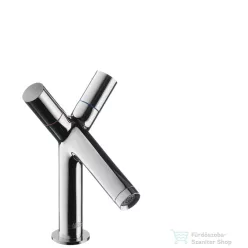   Hansgrohe AXOR STARCK kétkaros mosdó csaptelep DN15, automata leeresztővel, króm 10030000