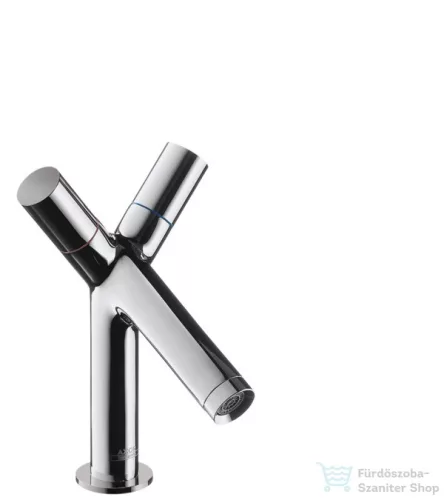 Hansgrohe AXOR STARCK kétkaros mosdó csaptelep DN15, automata leeresztővel, króm 10030000