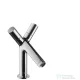 Hansgrohe AXOR STARCK kétkaros mosdó csaptelep DN15, automata leeresztővel, króm 10030000