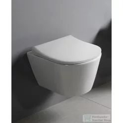   Sapho AVVA RIMLESS fali WC beépített bidézuhannyal, 35,5x53cm 100312