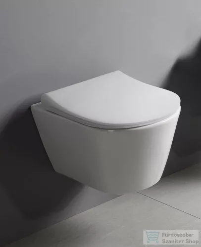Sapho AVVA RIMLESS fali WC beépített bidézuhannyal, 35,5x53cm 100312