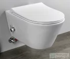 Sapho AVVA RIMLESS fali WC bidézuhannyal, csapteleppel, 35,5x53cm (100315)